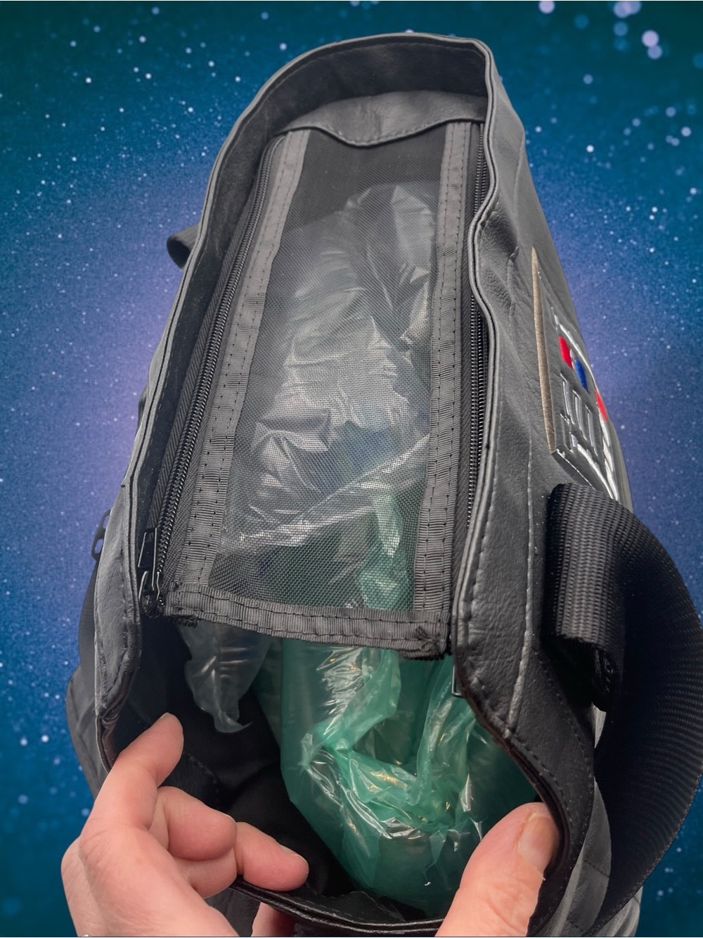 Star Wars Darth Vader Black Quilted Small Pet Carrier Bag - Picture 10 of 15